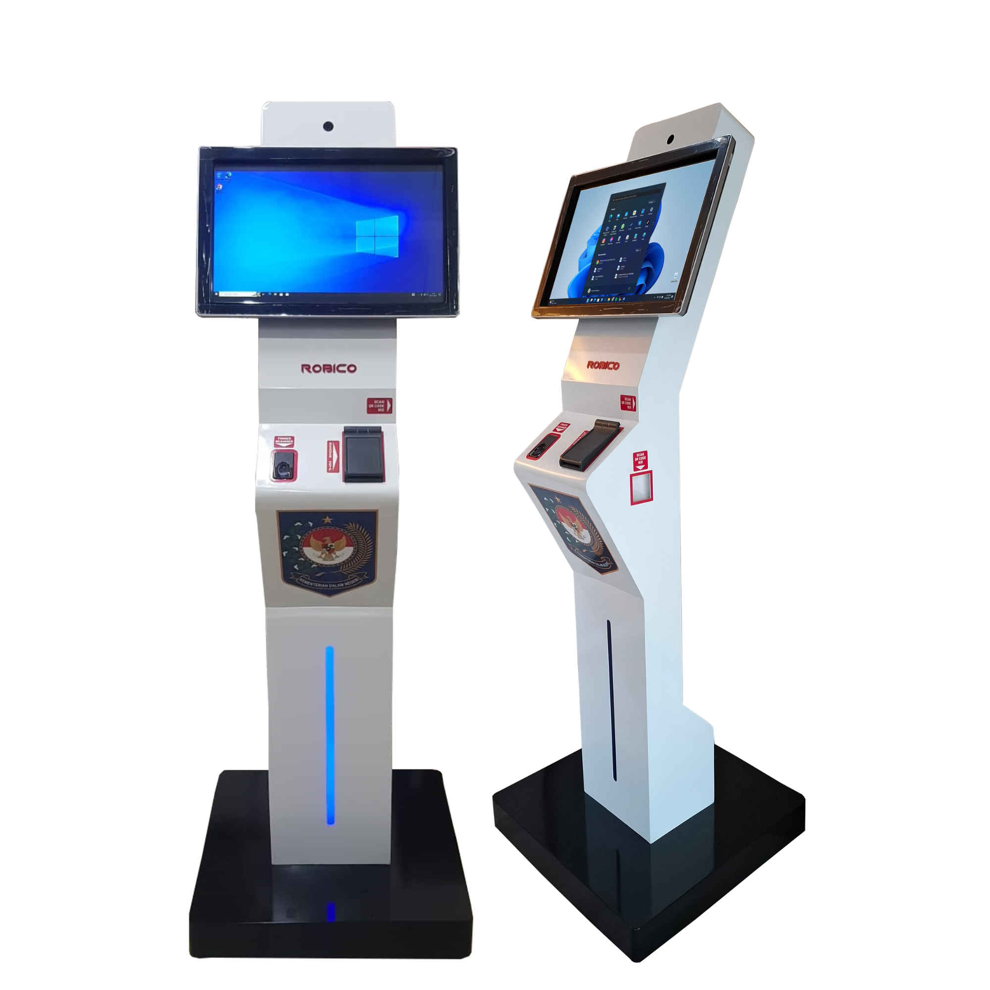 Smart Kiosk e-KTP Reader Integrated Identitas Kependudukan Digital (IKD) dan Buku Tamu